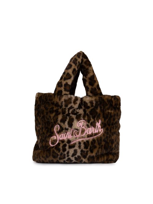 Borsa Colette Soft Fur Leopard Mc2 Saint Barth | COLETTE SOFT N01693G FUR LEOPARDY 1923 EMB